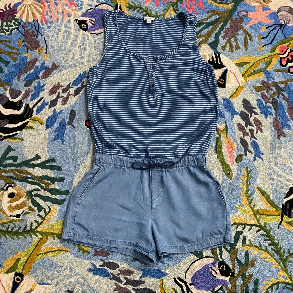 Splendid jean romper